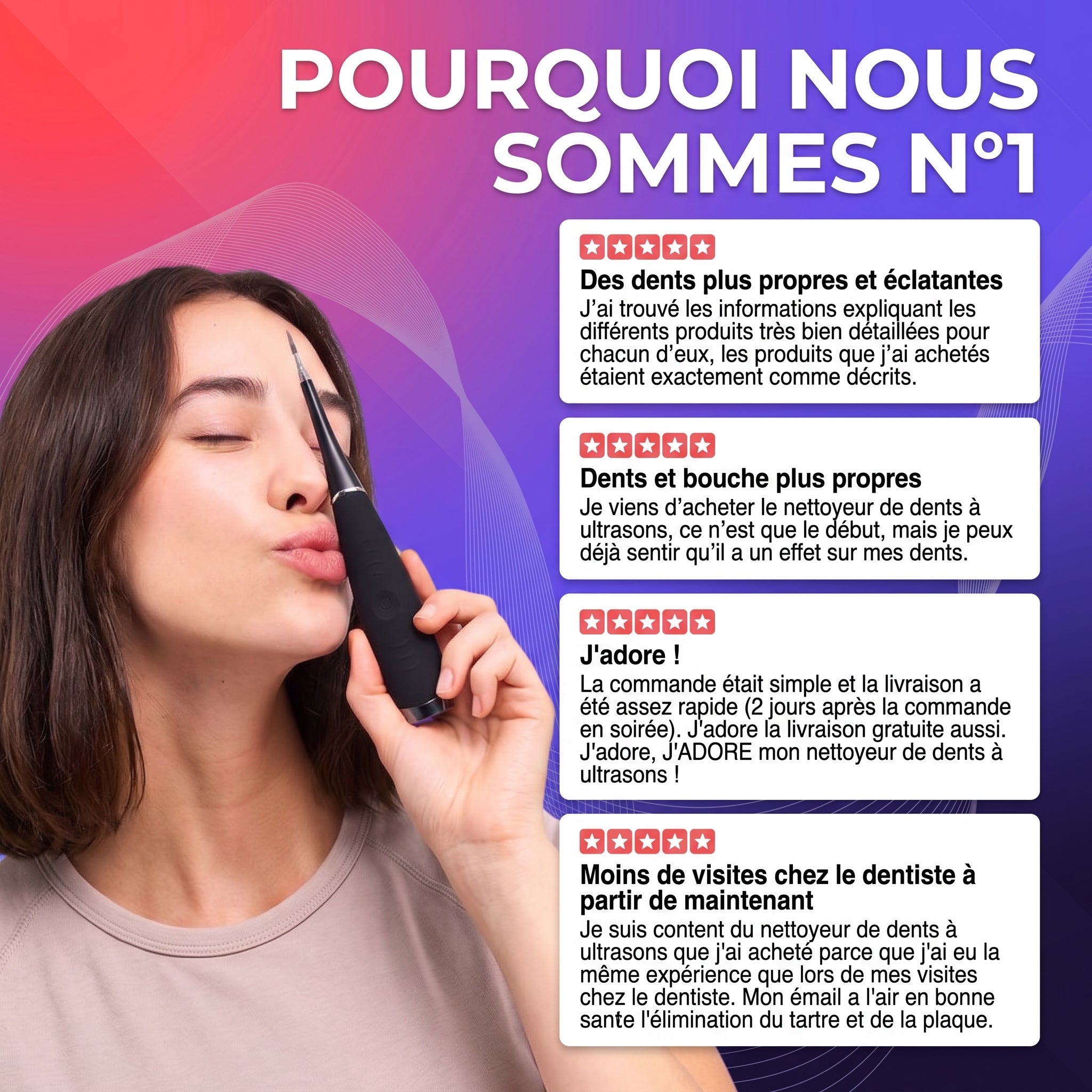 Détartreur Dentaire à Ultrasons
