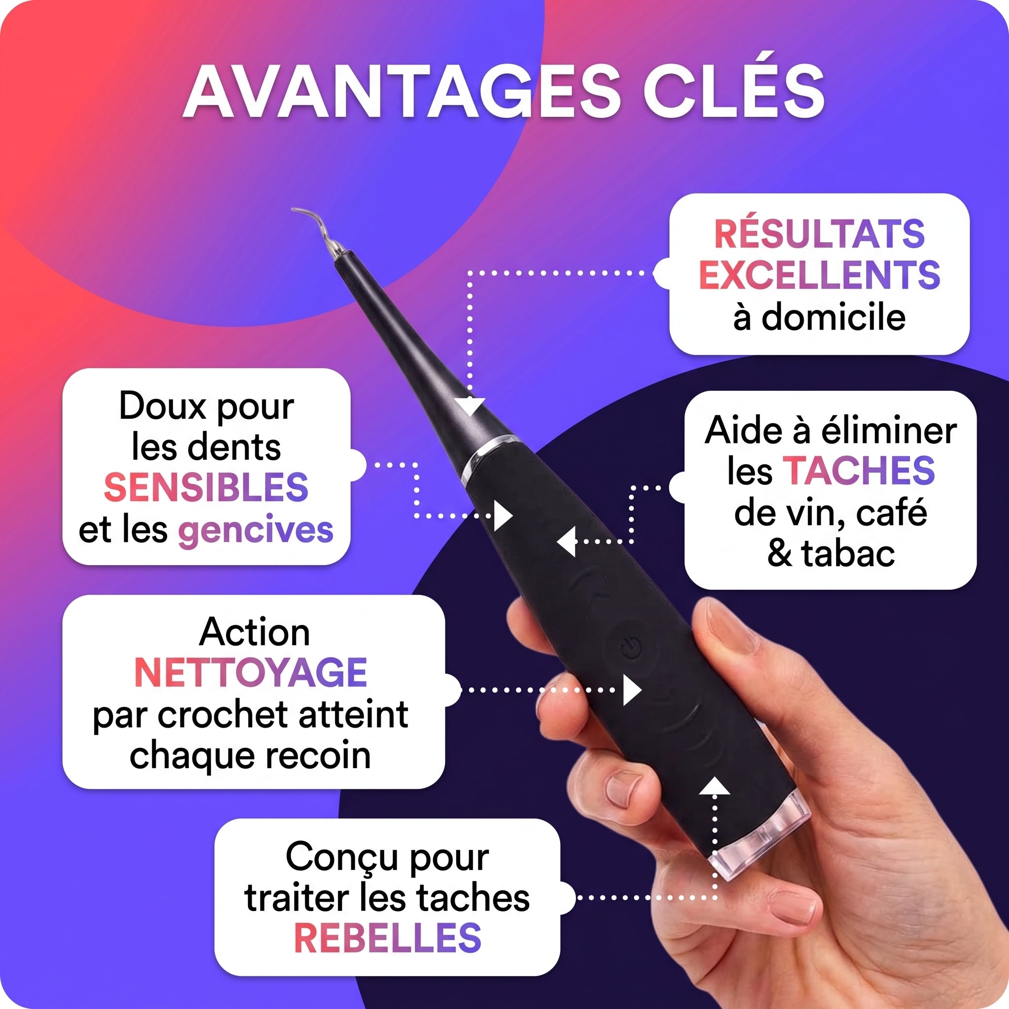 Détartreur Dentaire à Ultrasons